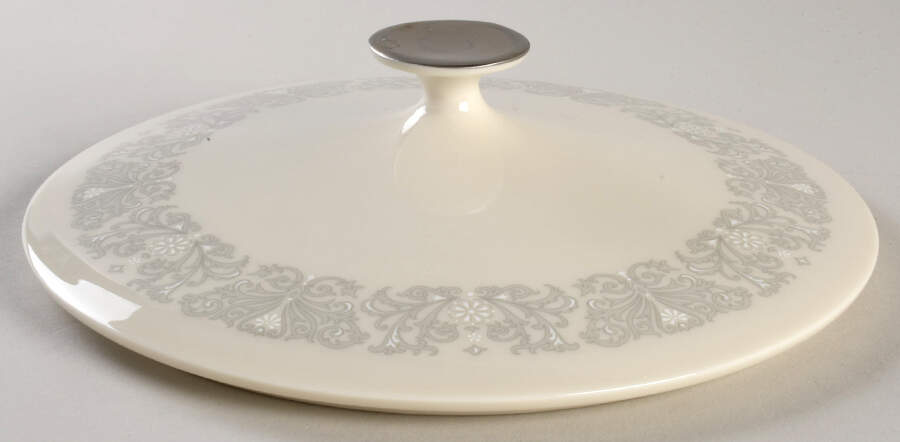 Snow Lily Lid for Round Vegetable by Lenox-1