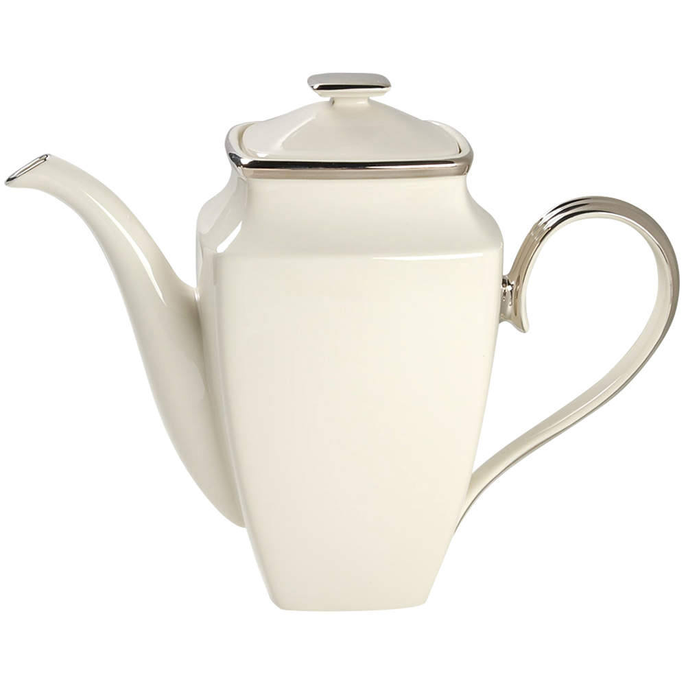 Solitaire Square Coffee Pot & Lid by Lenox-1