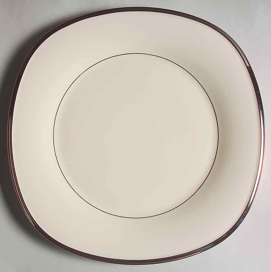 Solitaire Square Dinner Plate by Lenox-1