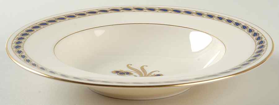 Stratford Blue Rim Soup Bowl by Lenox-1