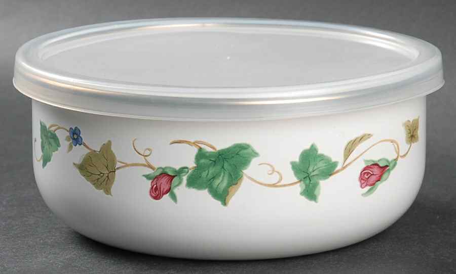 Summer Terrace 6" Metal Bowl W/Plastic Lid by Lenox-1