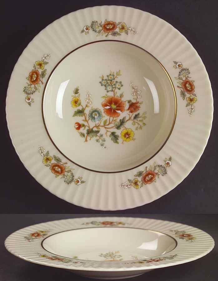 Temple Blossom Rim Soup Bowl by Lenox-1