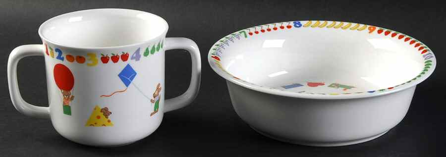 Teacher's Pet (2 Piece) Child's Set (MUG2H & CHBLM1) by Lenox-1