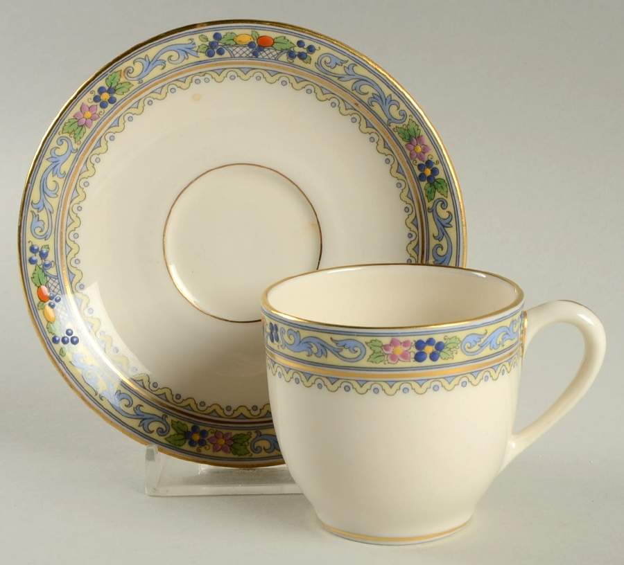 Trent Flat Demitasse Cup & Saucer Set by Lenox-1
