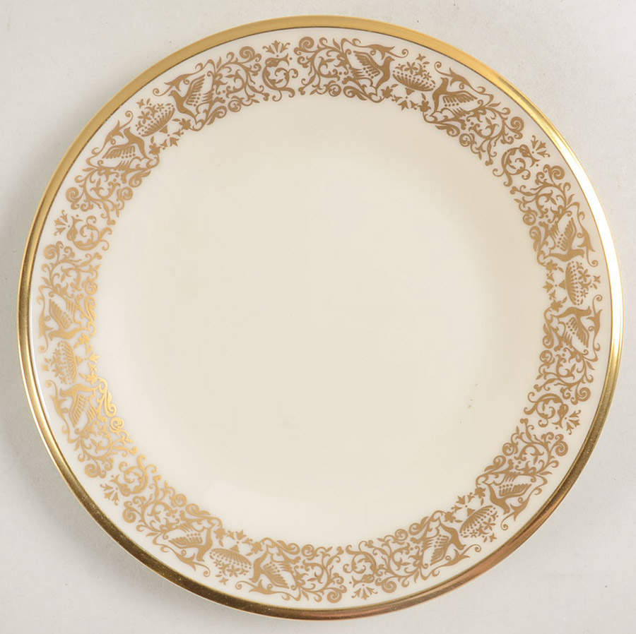 Tuscany Dessert Plate/Cream Soup Saucer for Footed Bowl by Lenox-1