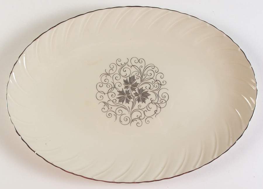 Valera 16" Oval Serving Platter by Lenox-1