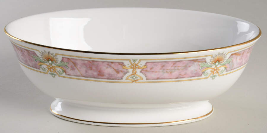 Venetian Marble 9" Oval Vegetable Bowl by Lenox-1