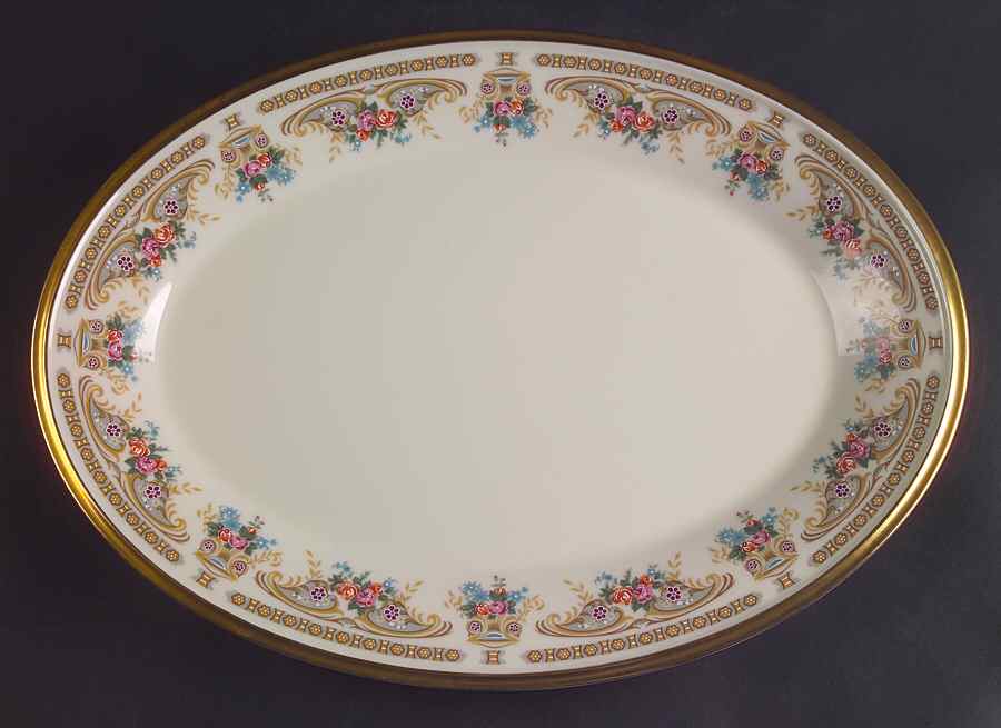 Versailles 14" Oval Serving Platter by Lenox-1