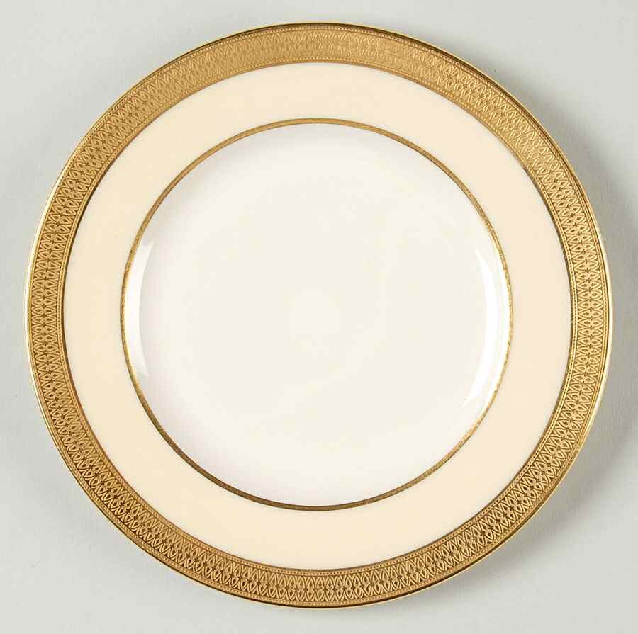 Vernon (Cream Rim) Bread & Butter Plate by Lenox-1