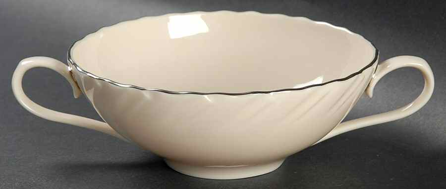 Weatherly Flat Cream Soup Bowl by Lenox-1