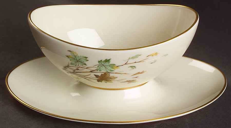 Westwind Gravy Boat with Attached Underplate by Lenox-1