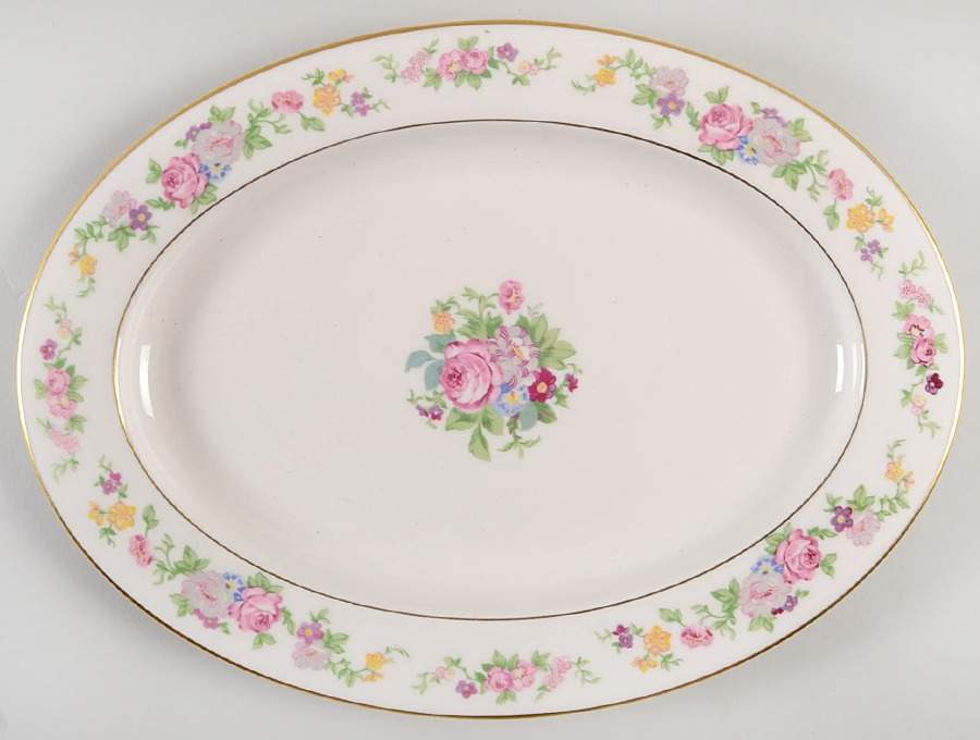 Dolly Madison 12" Oval Serving Platter by Lamberton-1