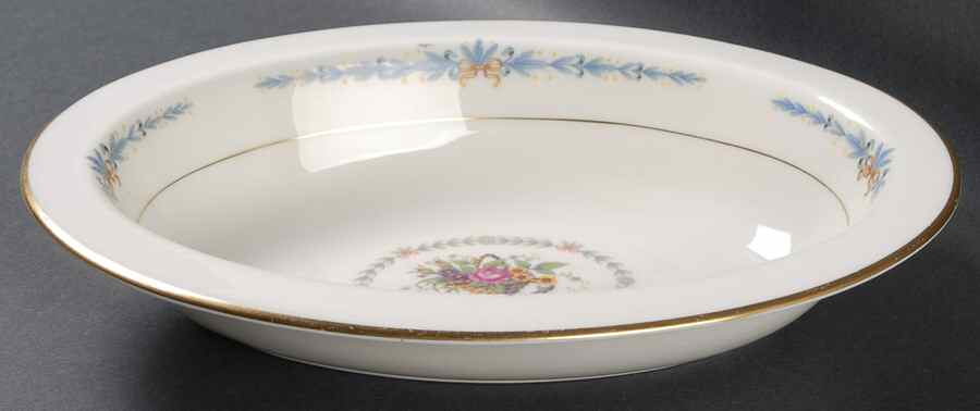 Natalie 10" Oval Vegetable Bowl by Lamberton-1
