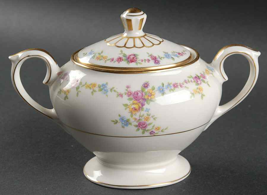 Peggy Shippen Sugar Bowl & Lid by Lamberton-1