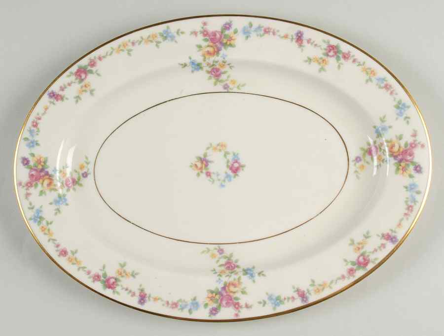Peggy Shippen 12" Oval Serving Platter by Lamberton-1