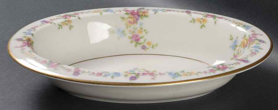 Peggy Shippen 10" Oval Vegetable Bowl by Lamberton-1