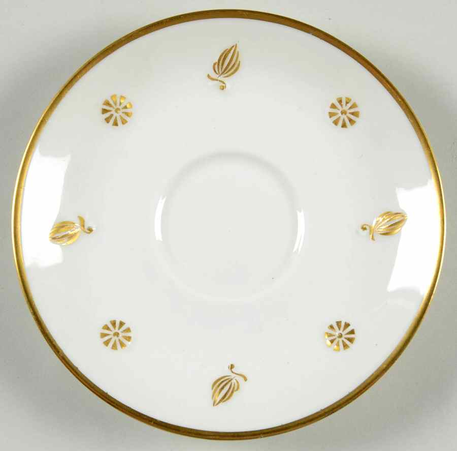 Rena Gold Saucer for Demitasse Cup by Lamberton-1