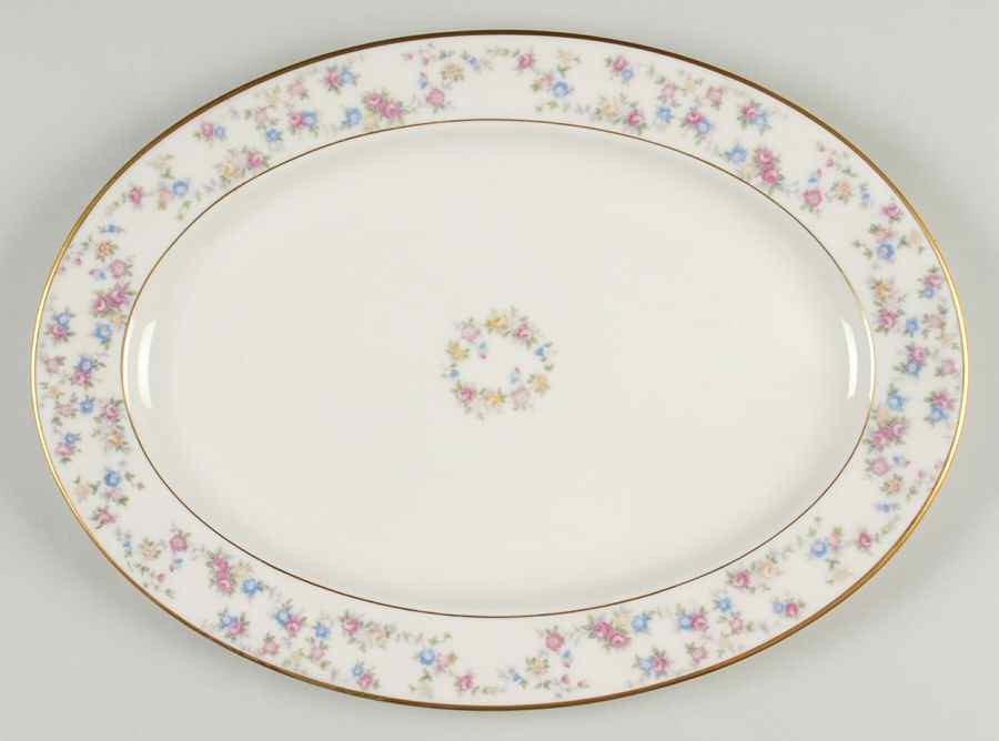Reverie 12" Oval Serving Platter by Lamberton-1