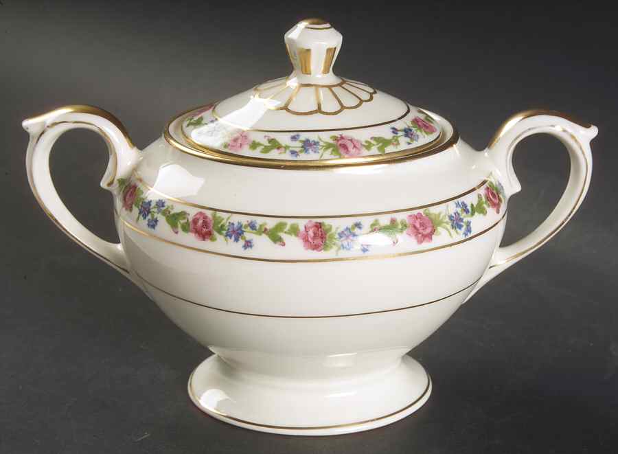 William Penn Sugar Bowl & Lid by Lamberton-1