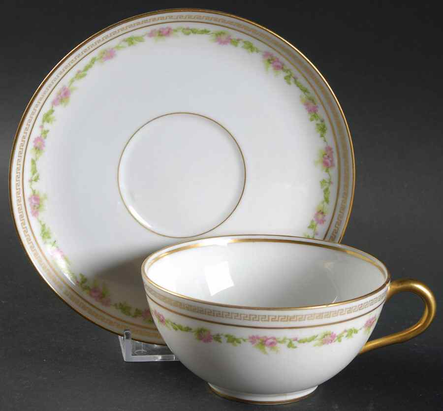 LAT11 Flat Cup & Saucer Set by Latrille-1