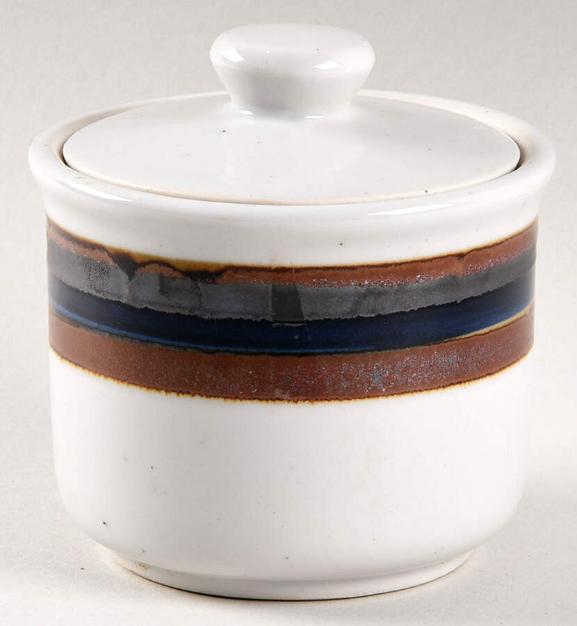 Catawba Sugar Bowl & Lid by Lauffer-1