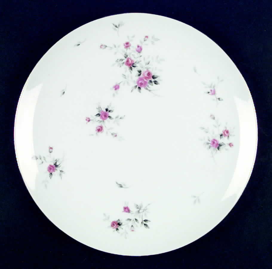 Petite Rose Dinner Plate by Lacco-1