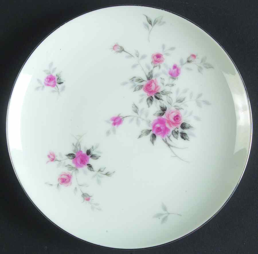 Petite Rose Bread & Butter Plate by Lacco-1