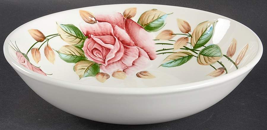 Americana 10" Large Salad Serving Bowl by Lefton-1