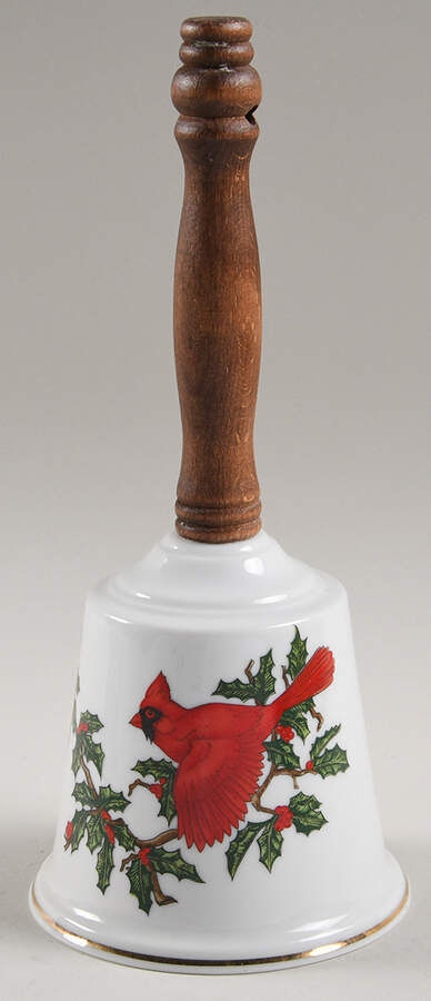 Cardinal Bell by Lefton-1