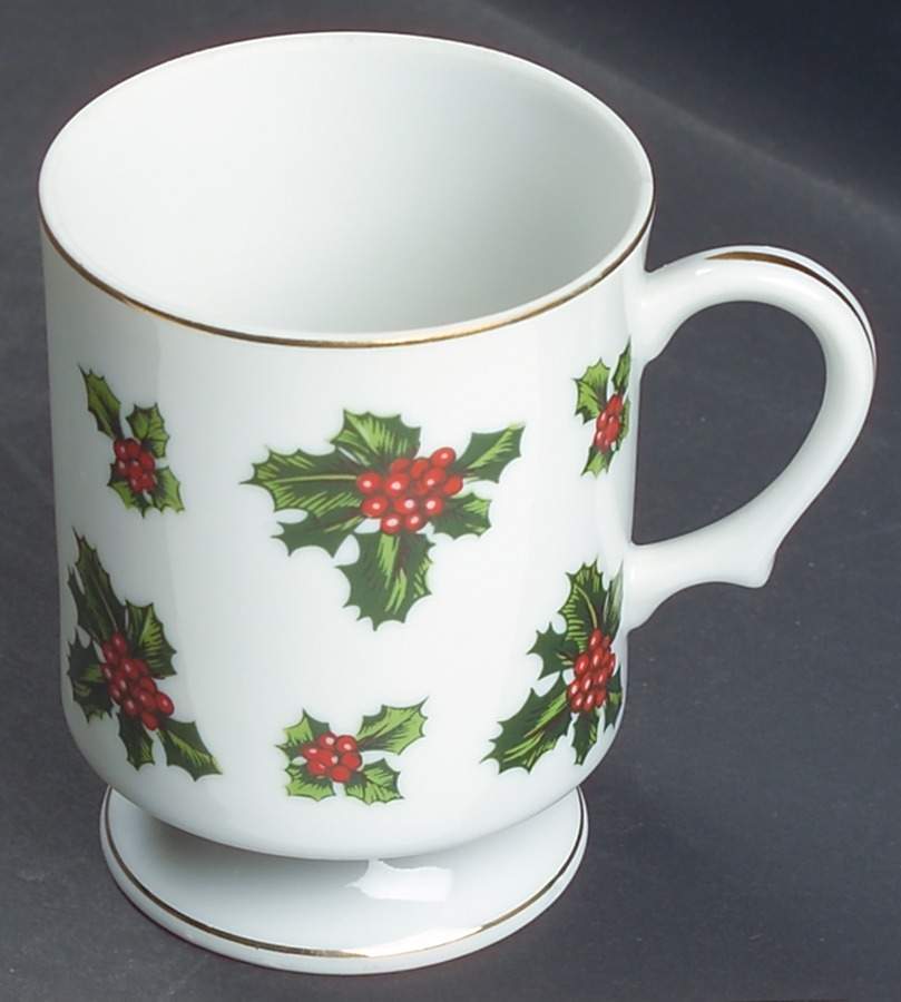Holly Mug by Lefton-1