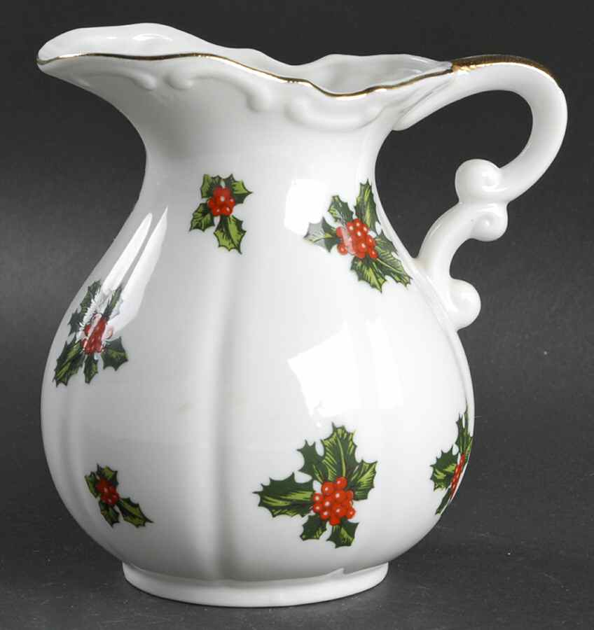 Holly Small Pitcher by Lefton-1