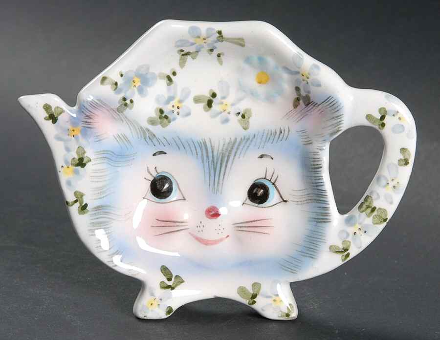 Miss Priss Tea Bag Holder by Lefton-1