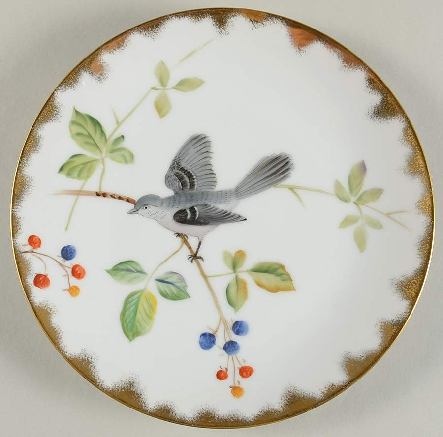 Mockingbird Luncheon Plate by Lefton-1