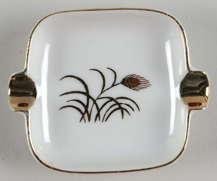 Wheat Small Ashtray by Lefton-1