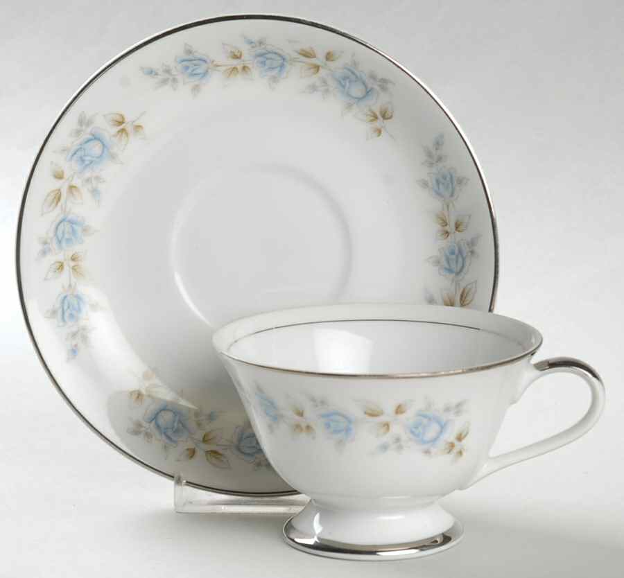 Rhapsody Footed Cup & Saucer Set by Lennold-1