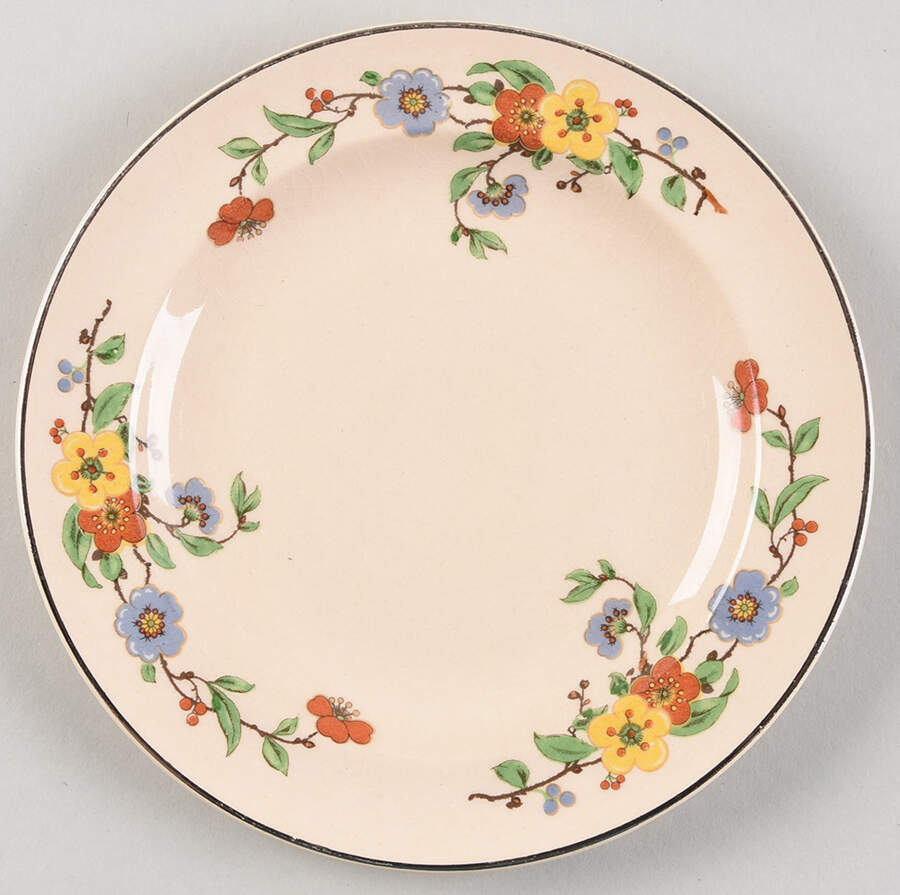 LEP4 Bread & Butter Plate by Leigh Potters-1