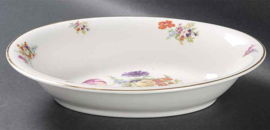 Flora 9" Oval Vegetable Bowl by Lexington-1