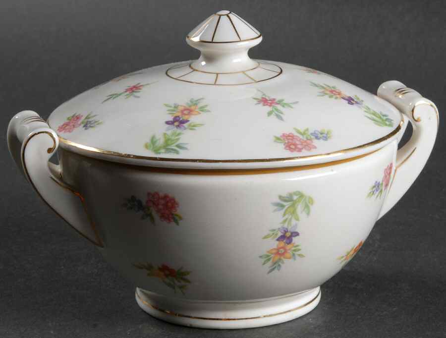 Patricia Sugar Bowl & Lid by Lexington-1
