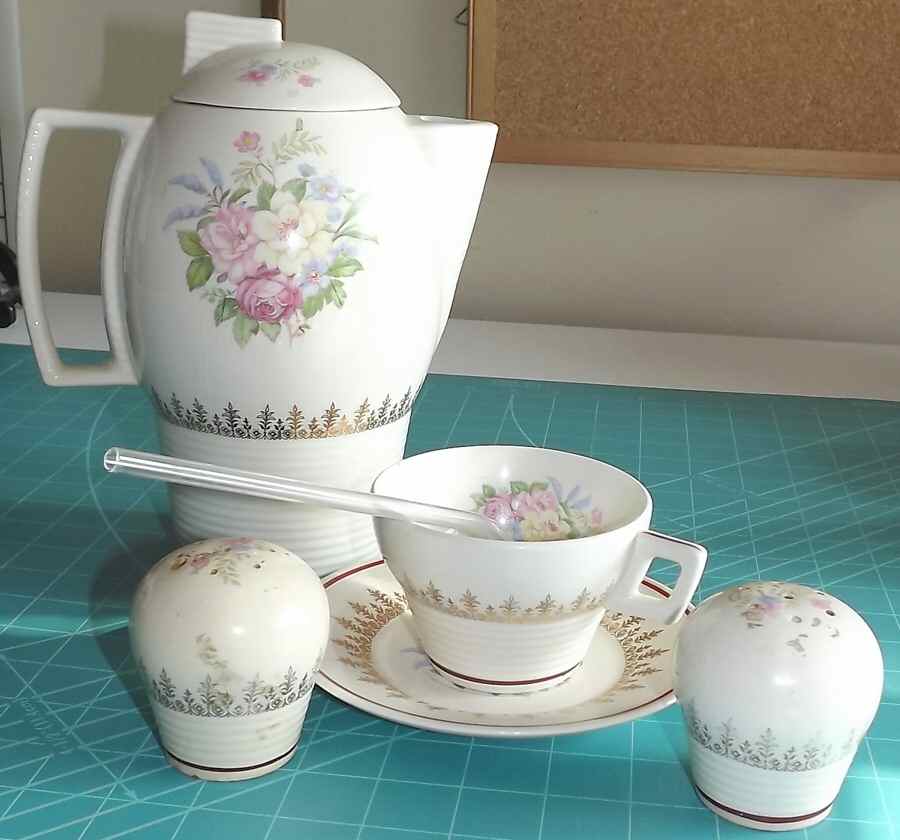 Admiration Coffee Pot & Lid by Limoges-American-1
