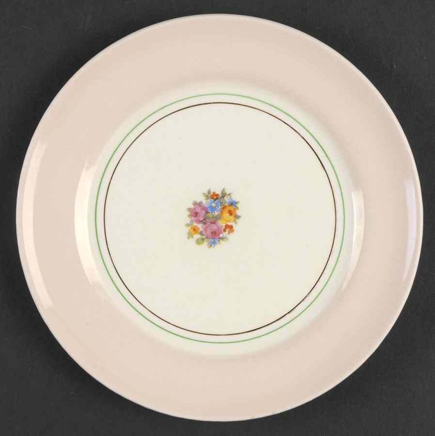 Blush Cotillion Pink Bread & Butter Plate by Limoges-American-1