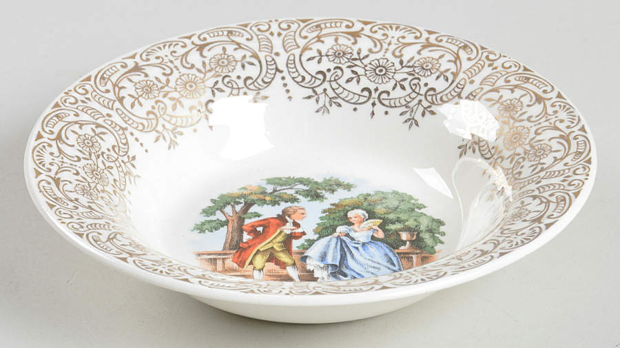 Chantilly (Fil #1TS284) Rim Fruit/Dessert (Sauce) Bowl by Limoges-American-1
