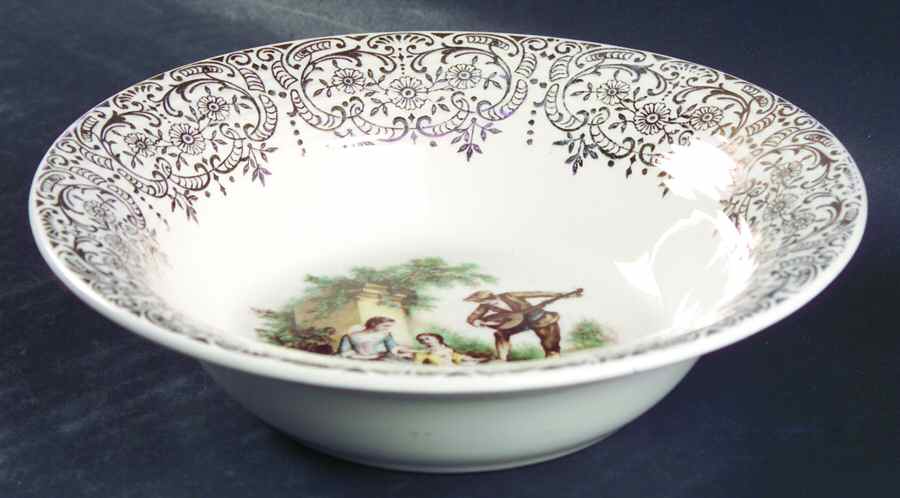 China d'Or (Filigree 1TS284) Rim Cereal Bowl by Limoges-American-1