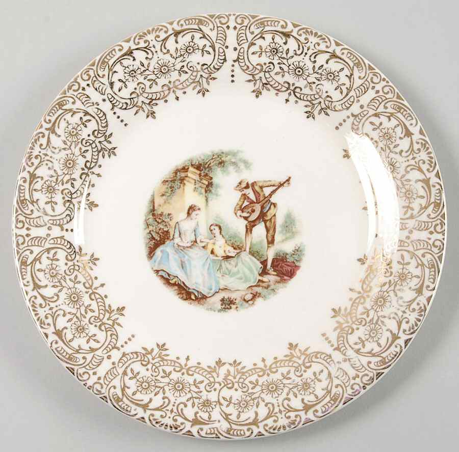 China d'Or (Filigree 1TS284) Bread & Butter Plate by Limoges-American-1