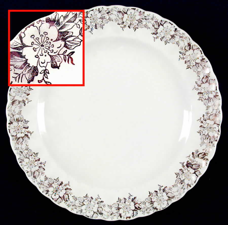 Fresno Gold Dinner Plate by Limoges-American-1