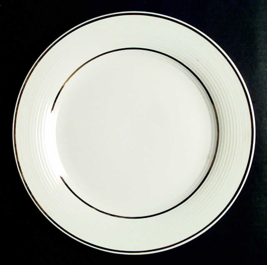 Hollywood Dinner Plate by Limoges-American-1