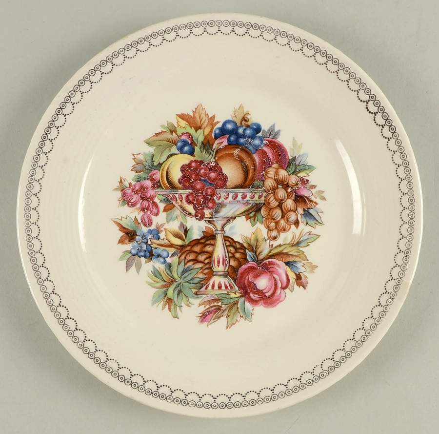 Imperial Victorian Luncheon Plate by Limoges-American-1