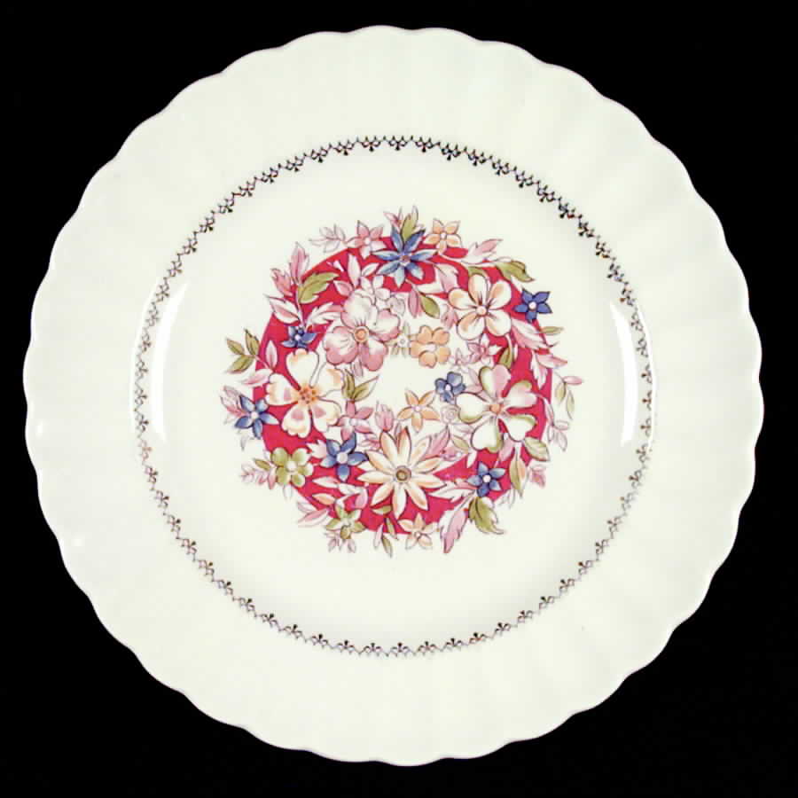 Lamour (Filigree #1KS368 V) Luncheon Plate by Limoges-American-1