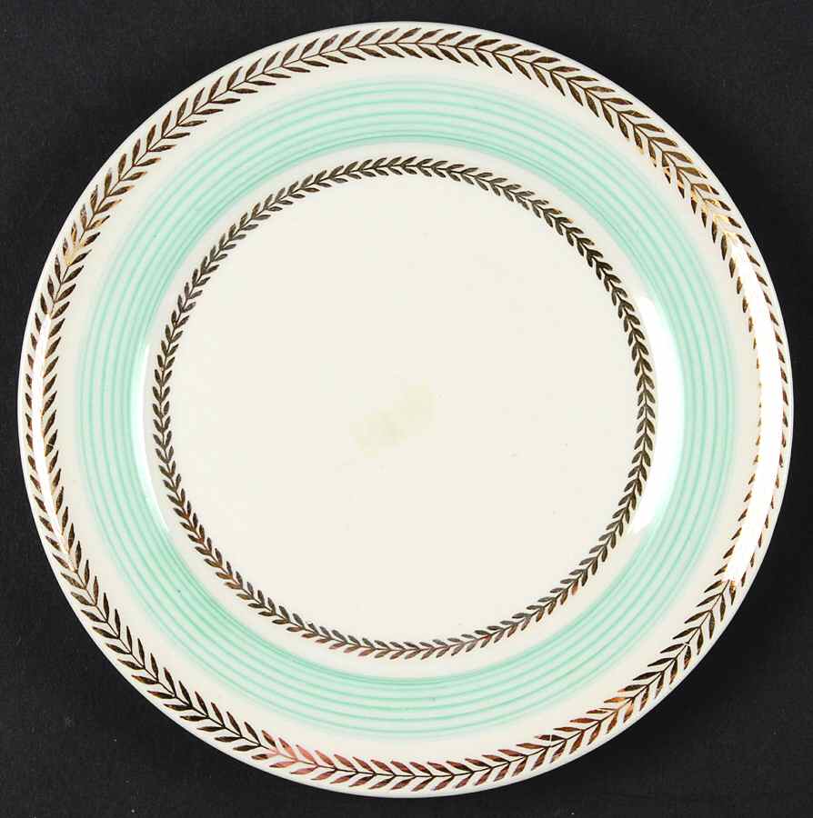 Lyceum Blue Bread & Butter Plate by Limoges-American-1