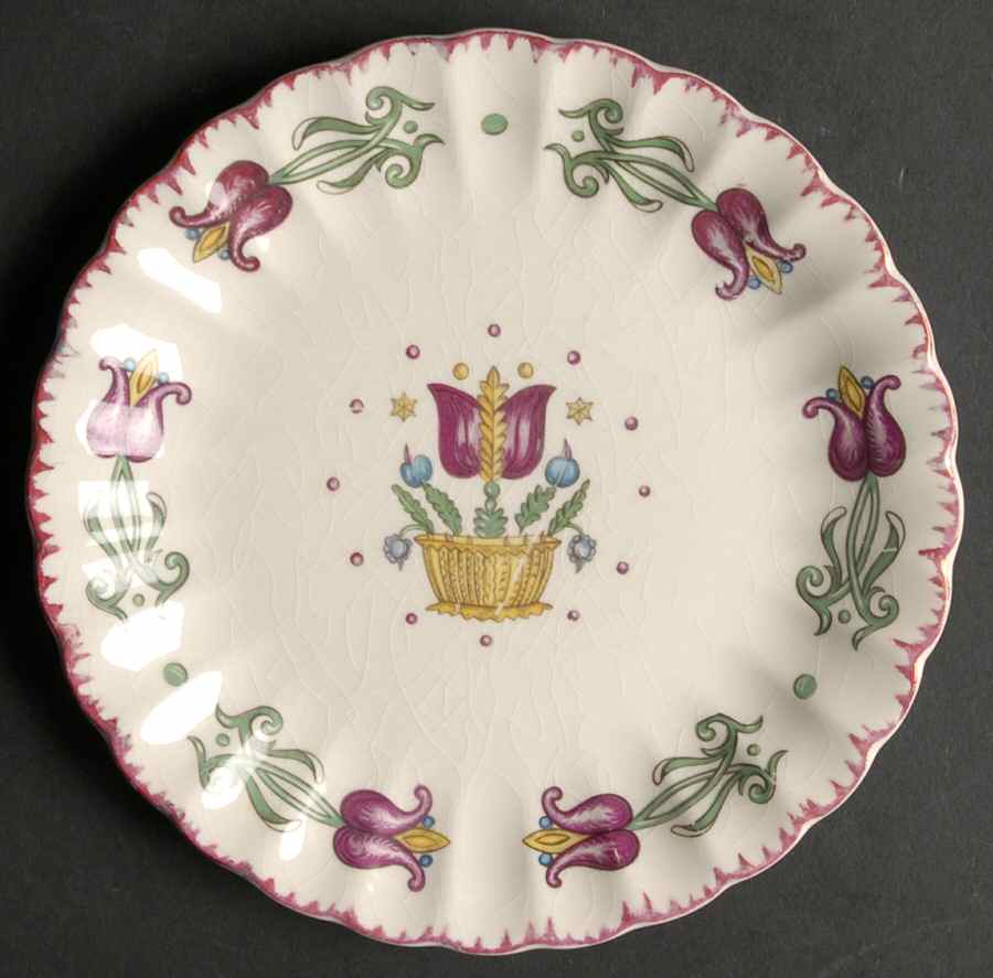 Old Dutch Bread & Butter Plate by Limoges-American-1