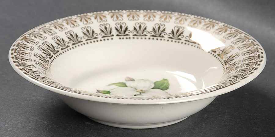 Trillium Fruit/Dessert (Sauce) Bowl by Limoges-American-1